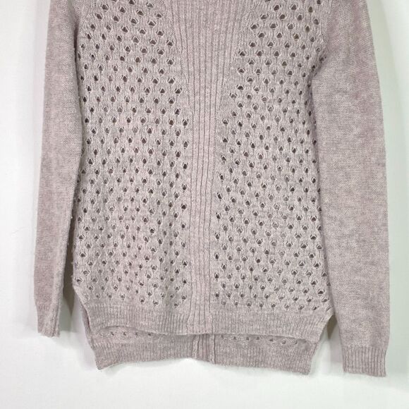 Rebecca Taylor Wool Open Stitch Pullover Knit Sweater Women's Size XS - Picture 7 of 11
